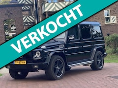 Mercedes-Benz G-klasse - 55 AMG Clima Cruise Trekhaak Leder Schuifdak