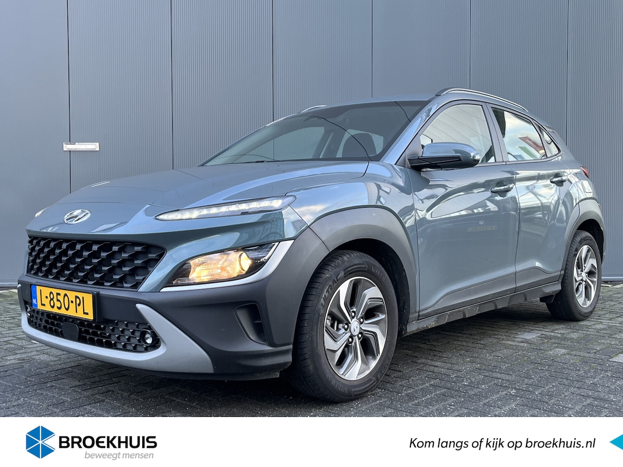 Hyundai Kona - 1.6 GDI 140pk HEV Automaat Comfort Smart | Camera | Adaptive cruise controle | Premium Aud - AutoWereld.nl