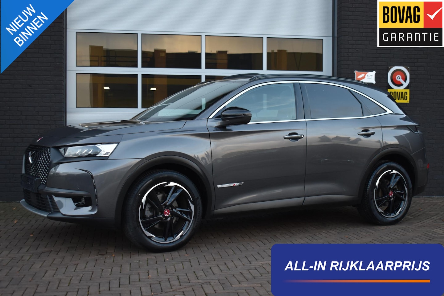 DS 7 Crossback - 1.6 PureTech 180PK Aut. Performance Line+ | Navi | Camera | Wegkl. Trekhaak | Incl. Garant - AutoWereld.nl