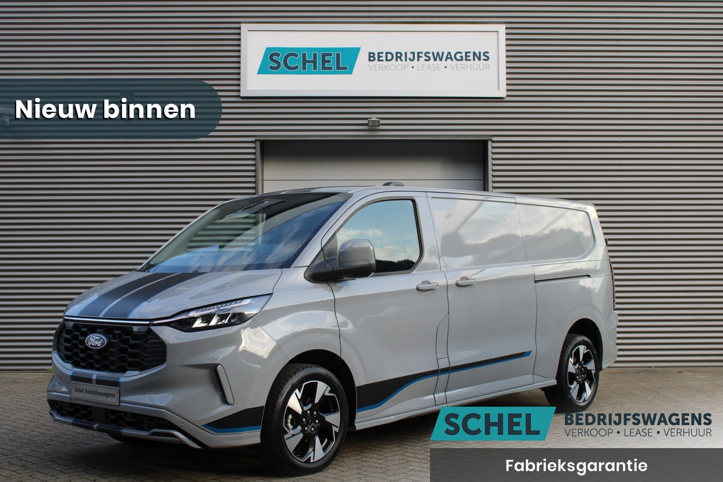 Ford Transit Custom - 300 2.0 TDCI L2H1 Sport 170pk - 2x Schuifdeur - 19" LM velgen - ACC - Blind spot - Navi - - AutoWereld.nl