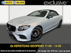 Mercedes-Benz E-klasse Cabrio - 350 Premium Plus✅AMG-Line✅Sfeerverlichting✅Trekhaak✅Stoelverwarming✅Virtual Cockpit✅Nekver