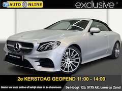 Mercedes-Benz E-klasse Cabrio - 350 Premium Plus✅AMG-Line✅Sfeerverlichting✅Trekhaak✅Stoelverwarming✅Virtual Cockpit✅Nekver