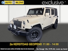 Jeep Wrangler Unlimited - 3.8 70th Anniversary✅Stoelverwarming✅Trekhaak✅Cruise Control✅Achteruitrijcamera✅Airco✅UNIE