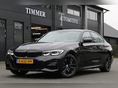 BMW 3-serie - 330e High Executive M-Sport Dealer onderhouden Nederlandse auto zwart-zwart