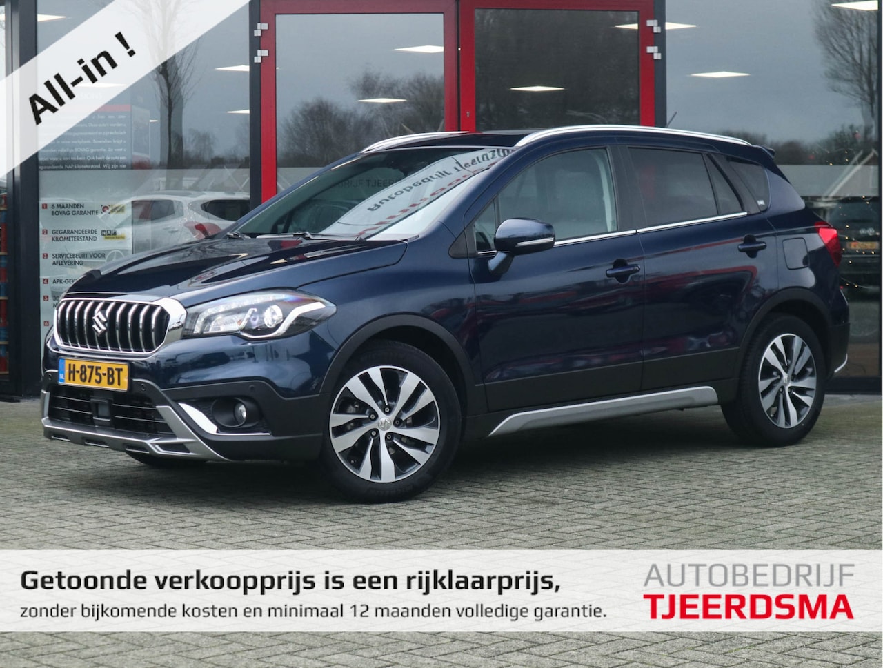 Suzuki S-Cross - 1.4 Boosterjet Stijl Navi/Clima/Adapt.Cruise/Camera/Panodak/Leder - AutoWereld.nl