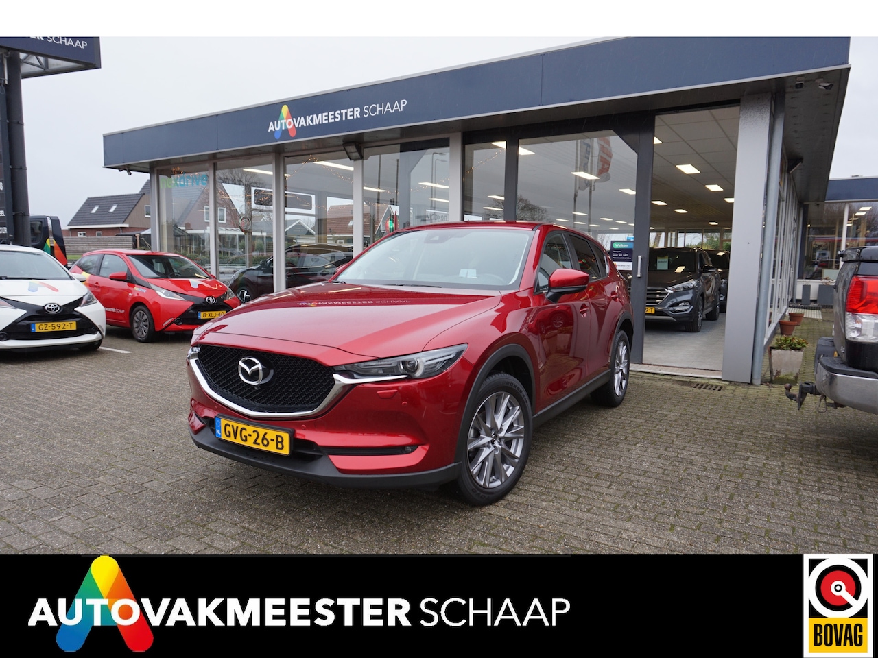 Mazda CX-5 - 2.5 AWD SkyActiv-G 194 Signature , Automaat , Incl 12 mnd bovag garantie - AutoWereld.nl