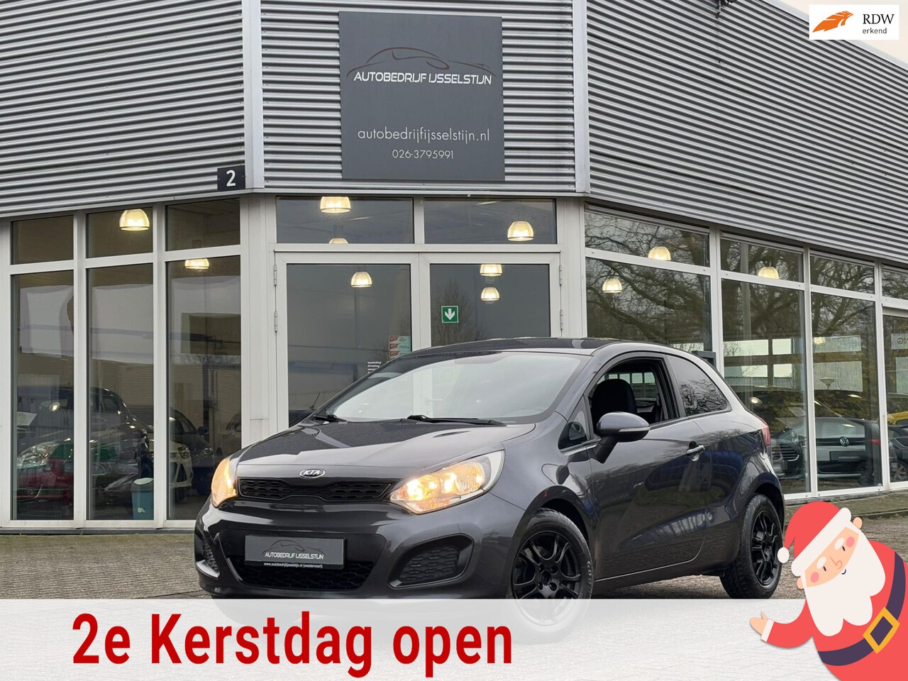 Kia Rio - 1.2 CVVT / Airco / Elektr.Pakket. - AutoWereld.nl