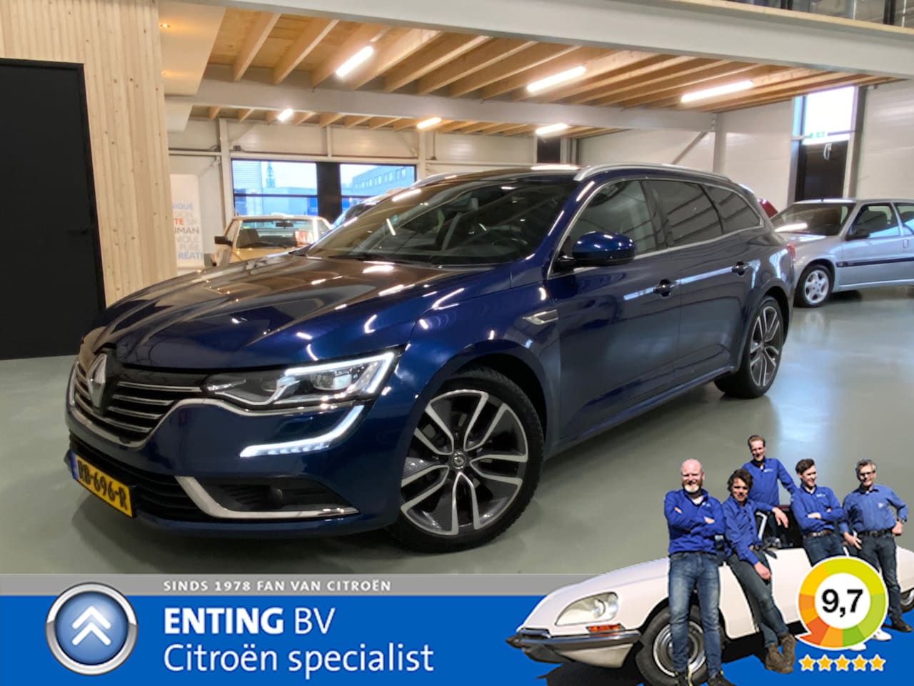 Renault Talisman Estate - 1.6 dCi INTIALE AUTOMAAT FULL LED 4 MOTION NAVI 160PK - AutoWereld.nl