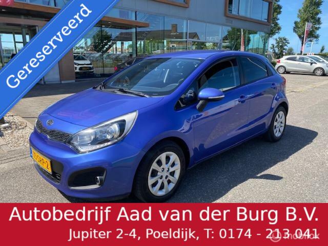 Kia Rio - 1.2 CVVT Plus Pack / Airco / Electr. ramen / Led verlichting / Electr. verstelbaar en inkl - AutoWereld.nl