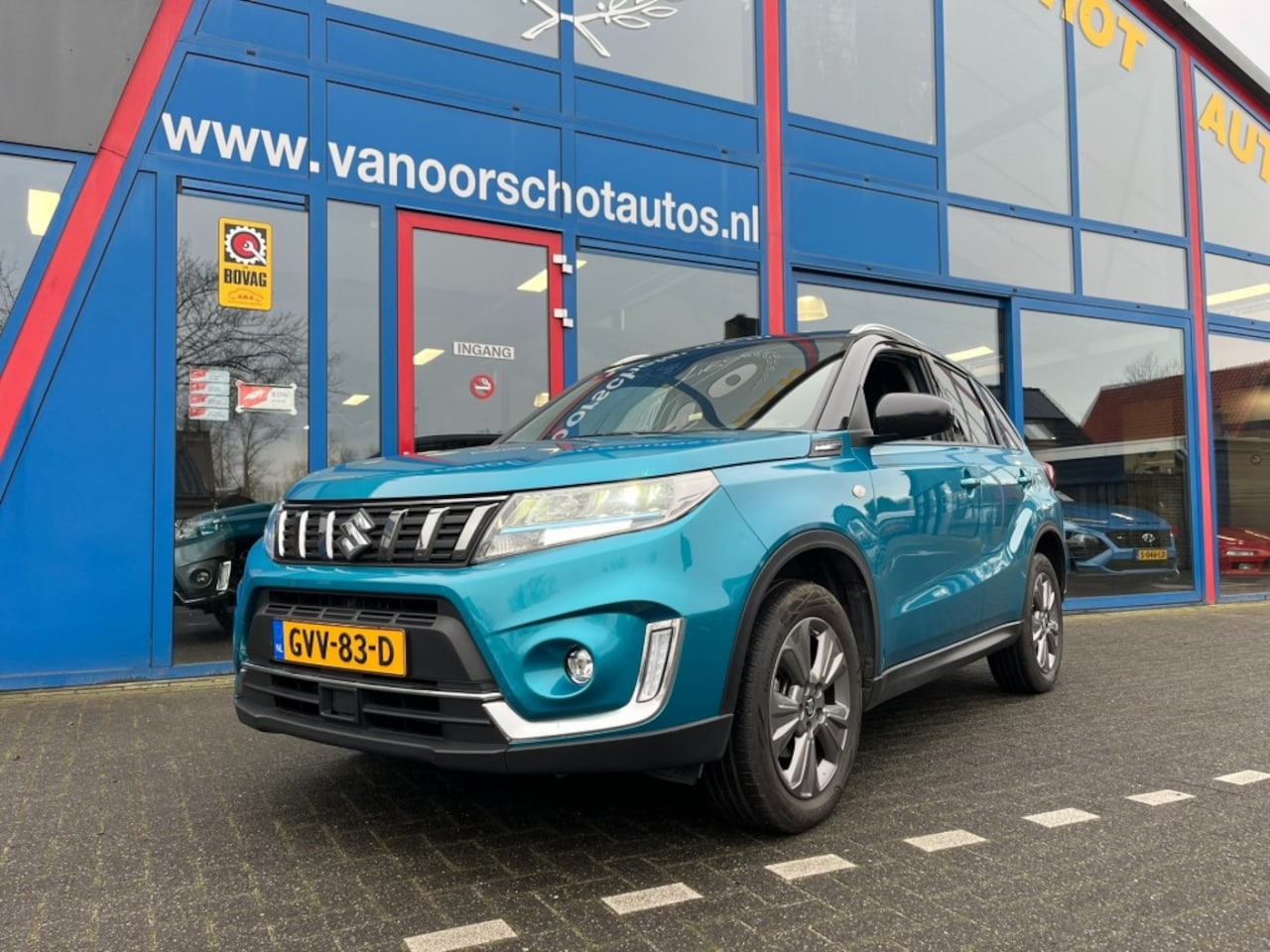 Suzuki Vitara - 1.5 Hybride Automaat Navi Carplay Camera Led Airco(ECC) bj2023 - AutoWereld.nl