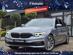 BMW 5-serie - 520I SPORTLINE I PANORAMA I SPORTSTOELEN I CAMERA I TREKHAAK I