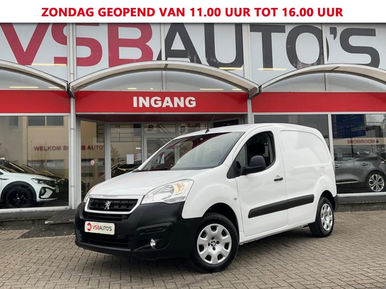 Peugeot Partner - 1.6 BENZINE NAVIGATIE AIRCO SCHUIFDEUR CRUISE-CONTROL ELEC-RAMEN - AutoWereld.nl