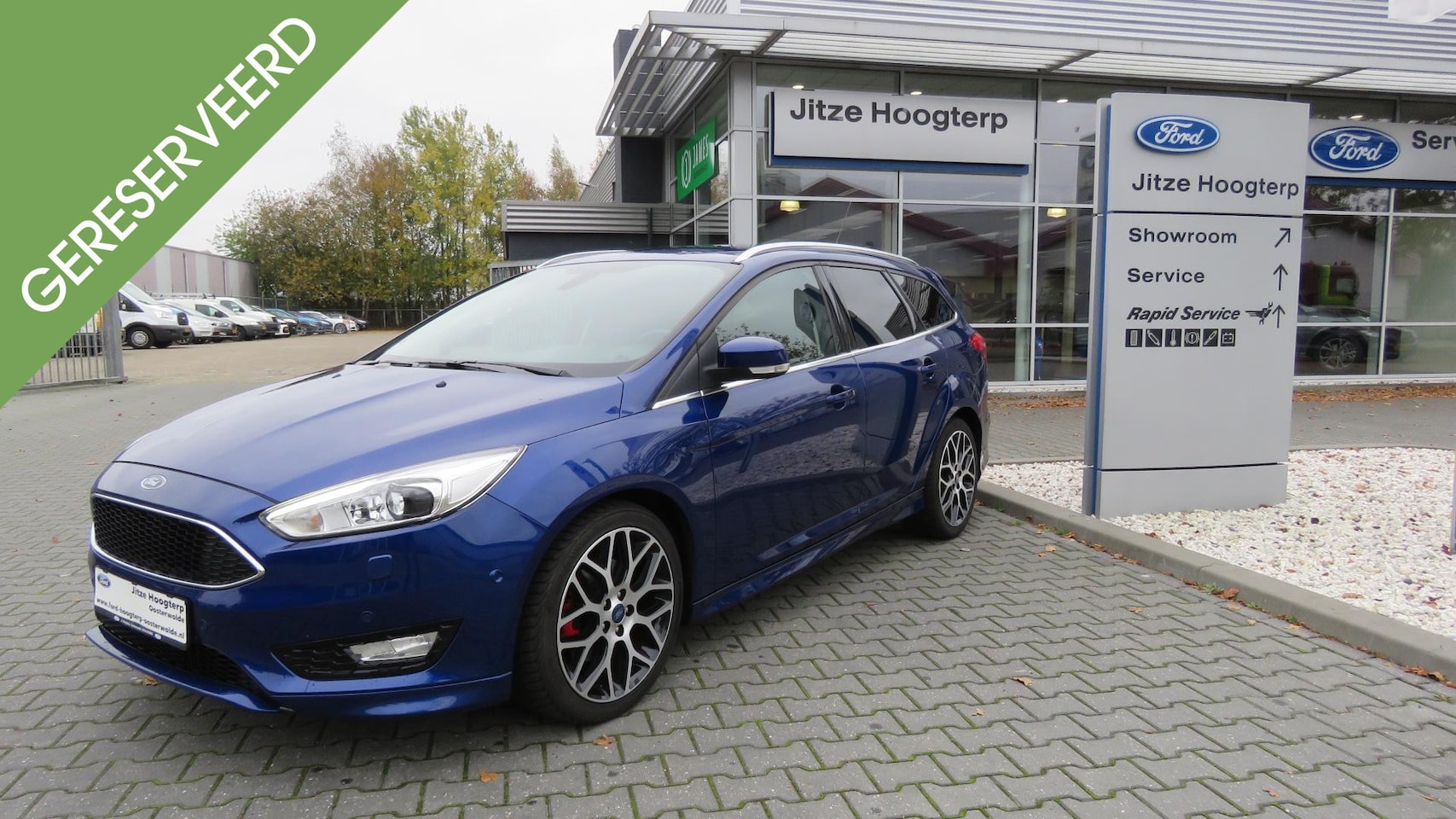 Ford Focus Wagon - 1.5 ST-Line Navi, Park Pack, Winter Pack, Camera, Xenon, 66427 km !! - AutoWereld.nl