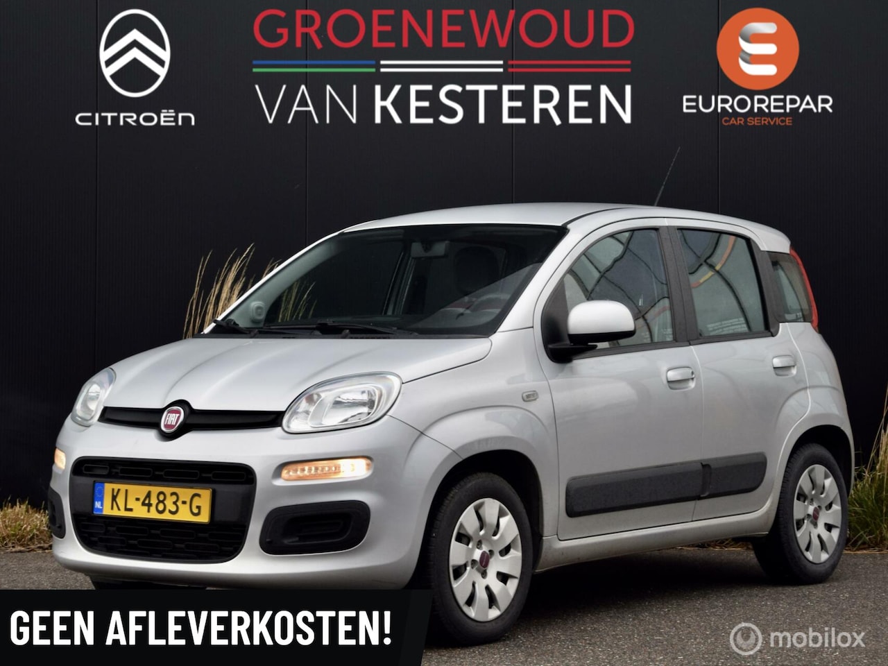 Fiat Panda - 1.2 Lounge I 19.000km I Airco I - AutoWereld.nl