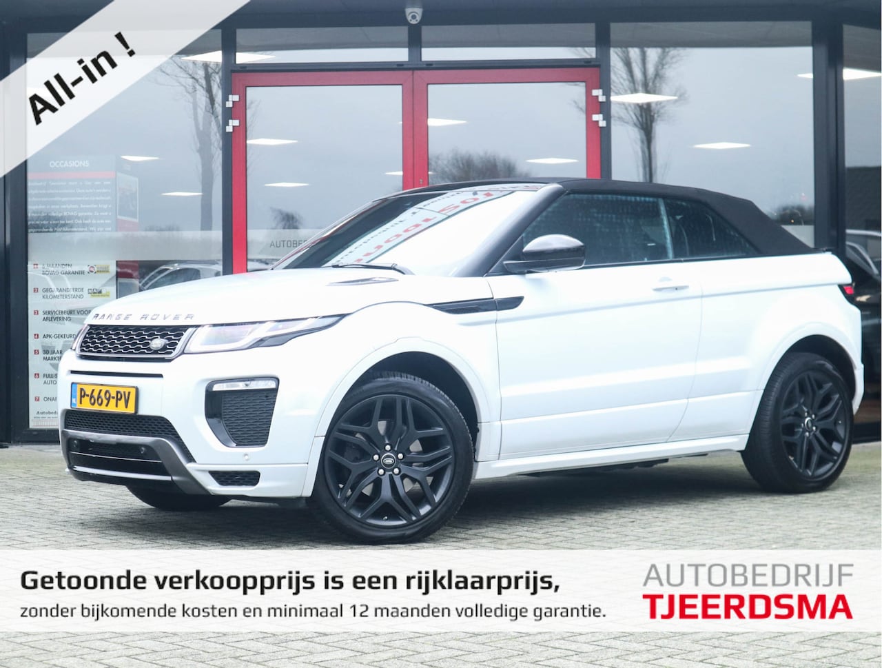 Land Rover Range Rover Evoque - Convertible 2.0 TD4 HSE Dynamic Airco/Stoelverwarming/top audio - AutoWereld.nl