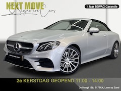 Mercedes-Benz E-klasse Cabrio - 350 Premium Plus✅AMG-Line✅Sfeerverlichting✅Trekhaak✅Stoelverwarming✅Virtual Cockpit✅Nekver