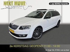 Skoda Octavia Combi - 1.4 TSI Greentech Style Businessline✅Panoramadak✅Sportstoelen✅Stoelverwarming✅Leder Bekled