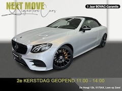 Mercedes-Benz E-klasse Cabrio - 350 Premium Plus✅AMG-Line✅Sfeerverlichting✅Trekhaak✅Stoelverwarming✅Virtual Cockpit✅Nekver