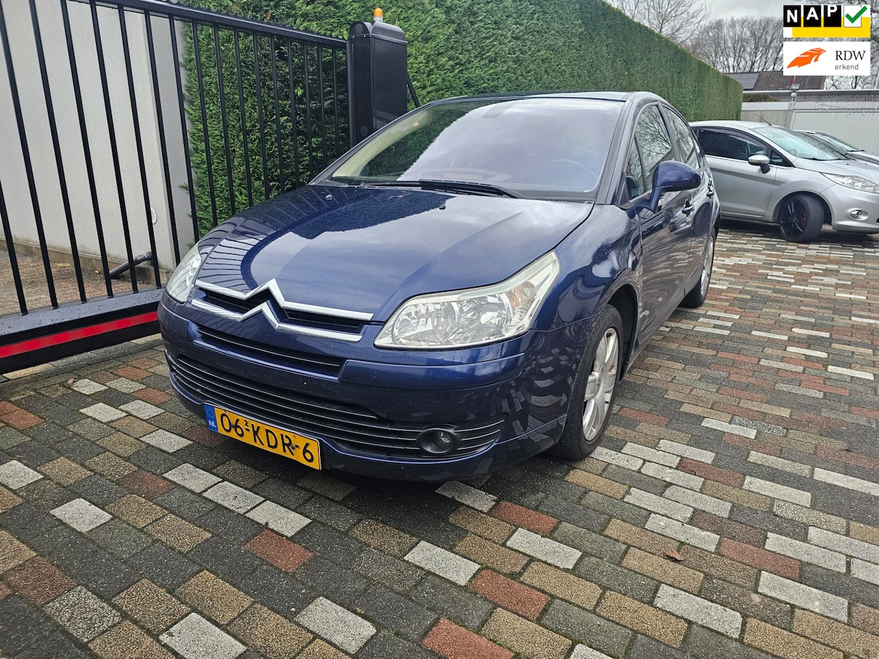 Citroën C4 - 1.6-16V Ligne Prestige 2005 Clima Cruise Trekhaak - AutoWereld.nl