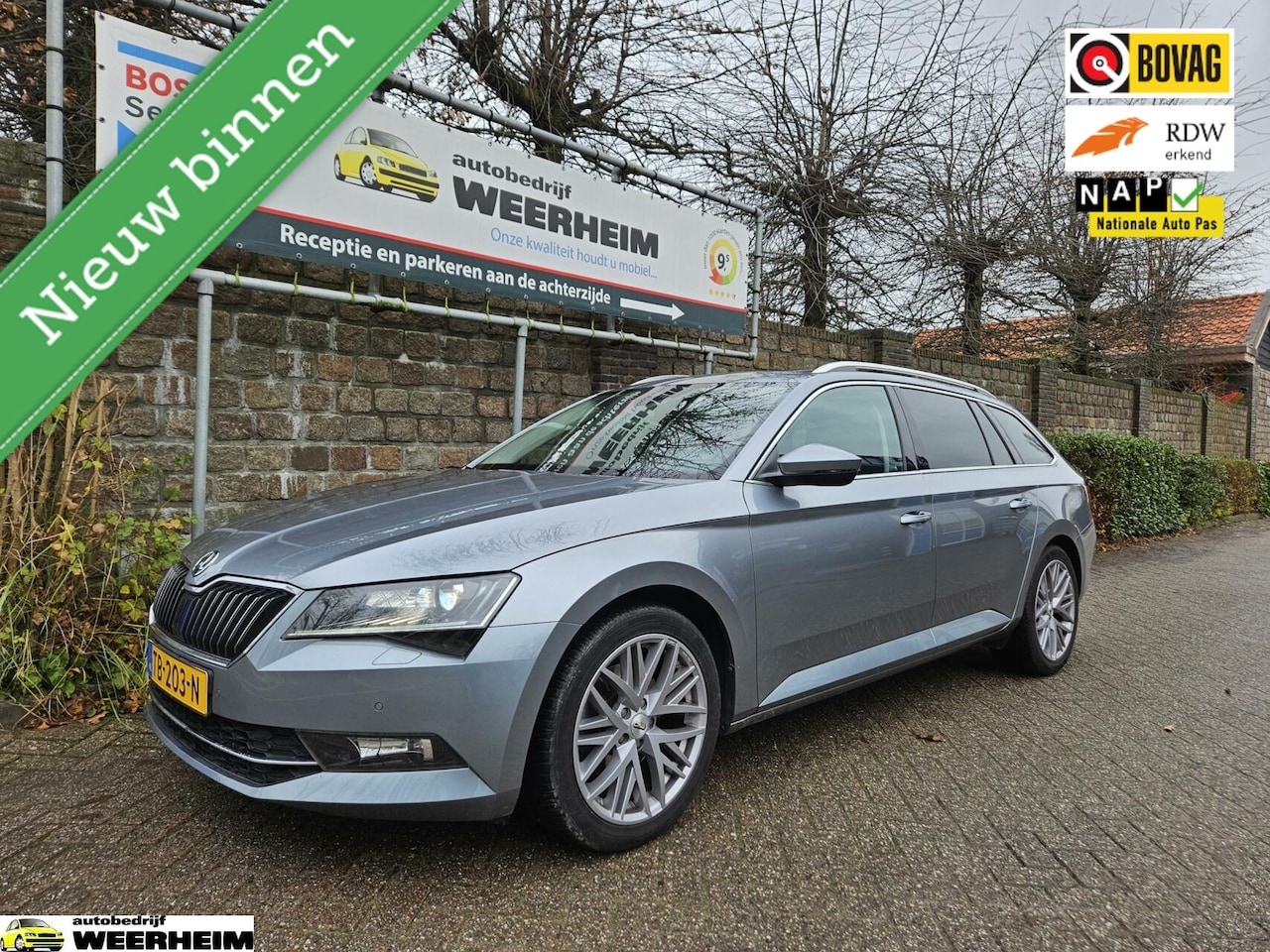 Skoda Superb Combi - 1.4 TSI ACT Style Business DSG, PANODAK, NAP - AutoWereld.nl