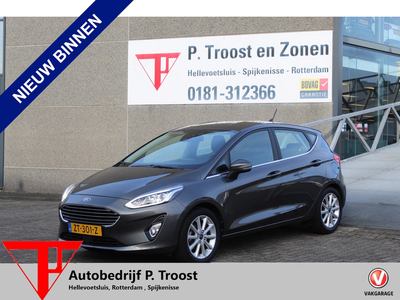 Ford Fiesta - 1.0 EcoBoost Titanium Apple Carplay/Navigatie/Bluetooth/Stoel&Stuurverwarming/Cruise Contr - AutoWereld.nl