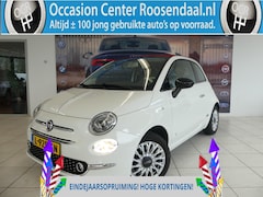 Fiat 500 C - 1.2 Lounge Cabrio Navi LMV PDC 2 sleutels zeer nette staat