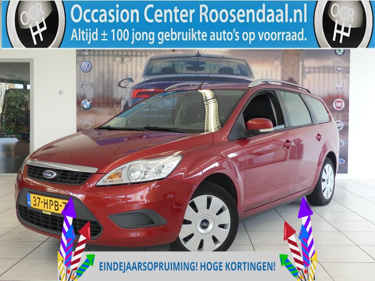 Ford Focus Wagon - 1.6 Trend Airco Cruise Control Pdc Trekhaak - AutoWereld.nl