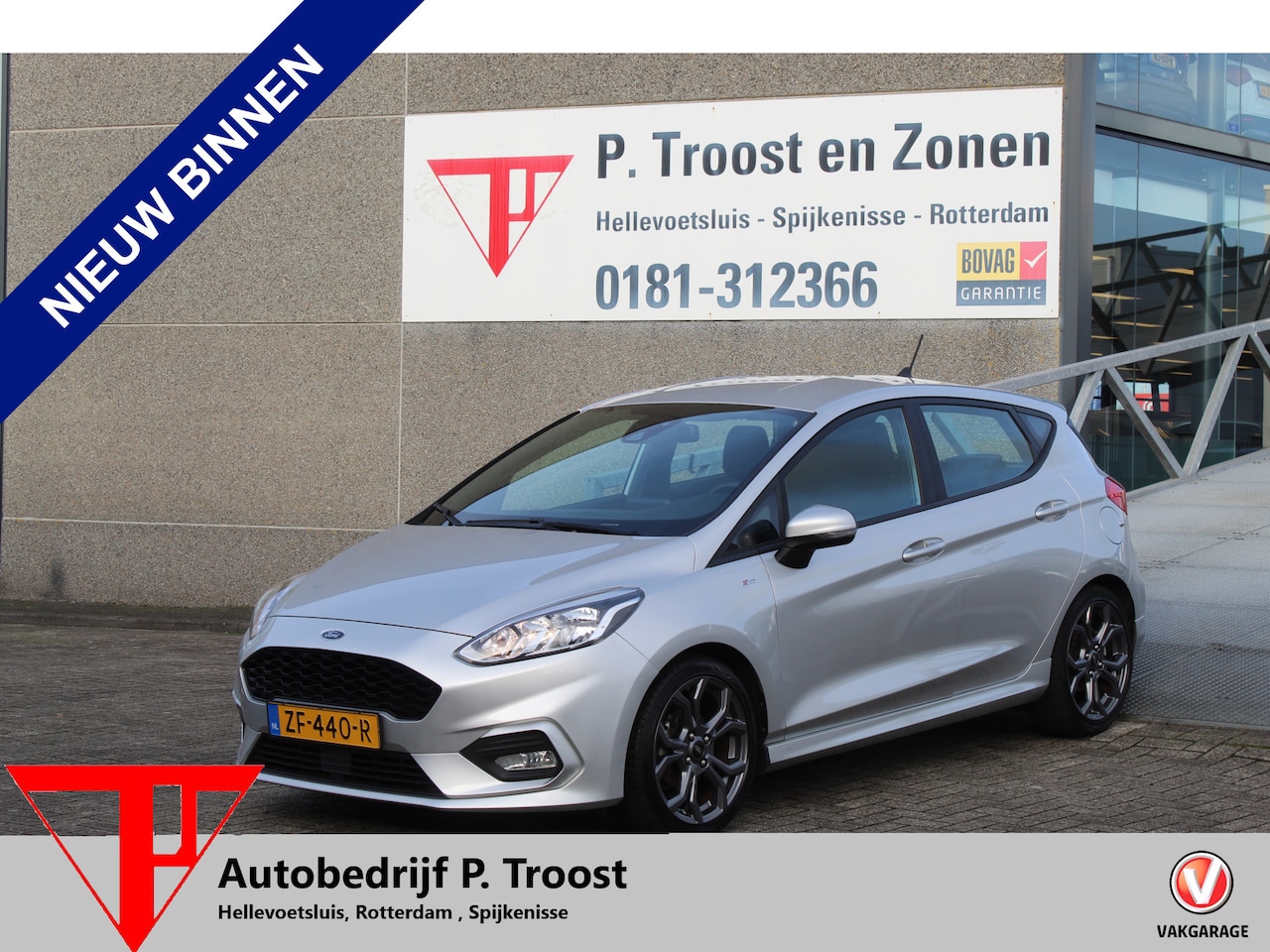 Ford Fiesta - 1.0 EcoBoost ST-Line B&O Premium Audio/Apple Carplay/Parkeersensoren/Navigatie/Bluetooth/O - AutoWereld.nl