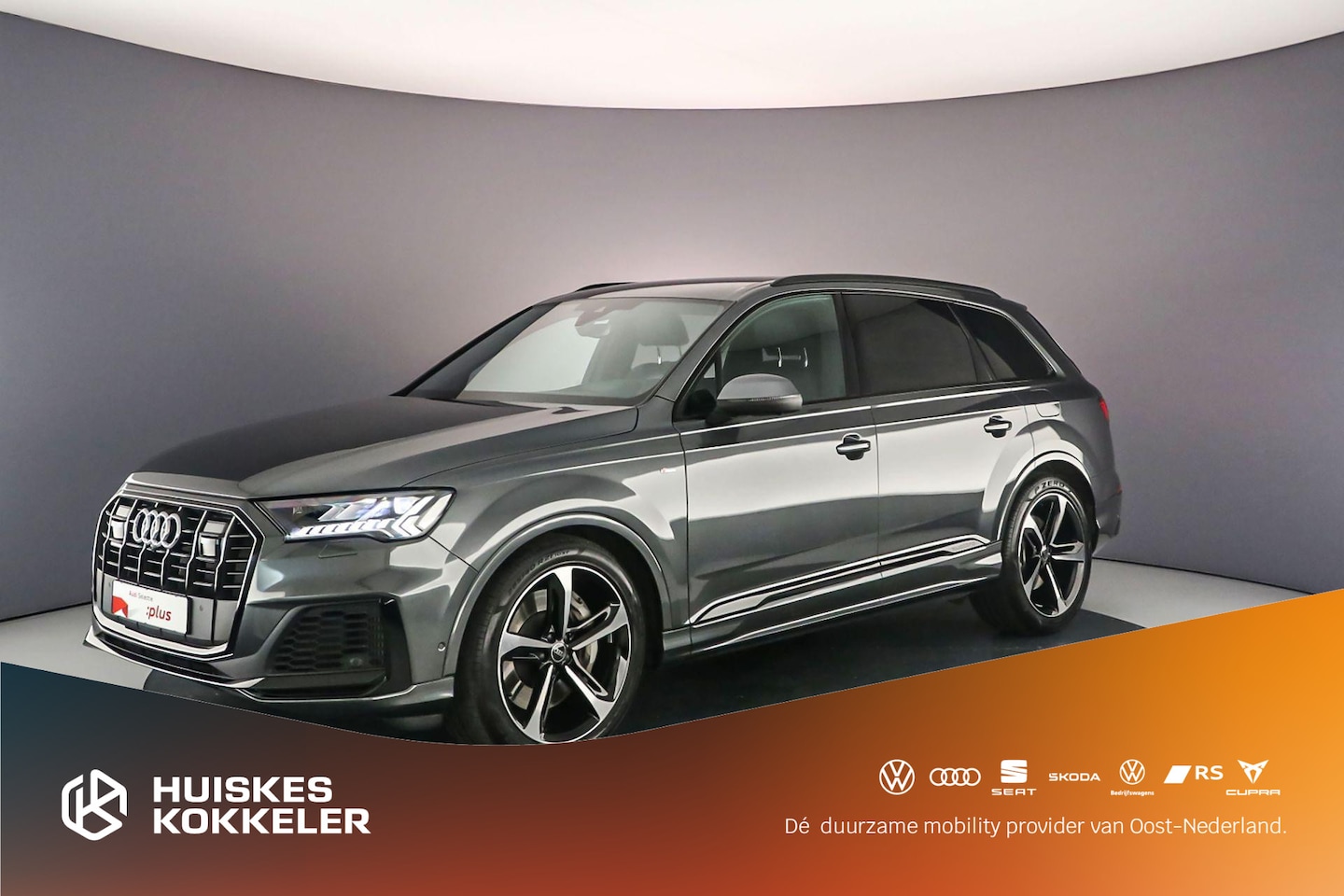 Audi Q7 - 55 TFSI e quattro Pro Line S | B&O | Head UP | Matrix LED | Trekhaak | Tour Pack | S Line - AutoWereld.nl