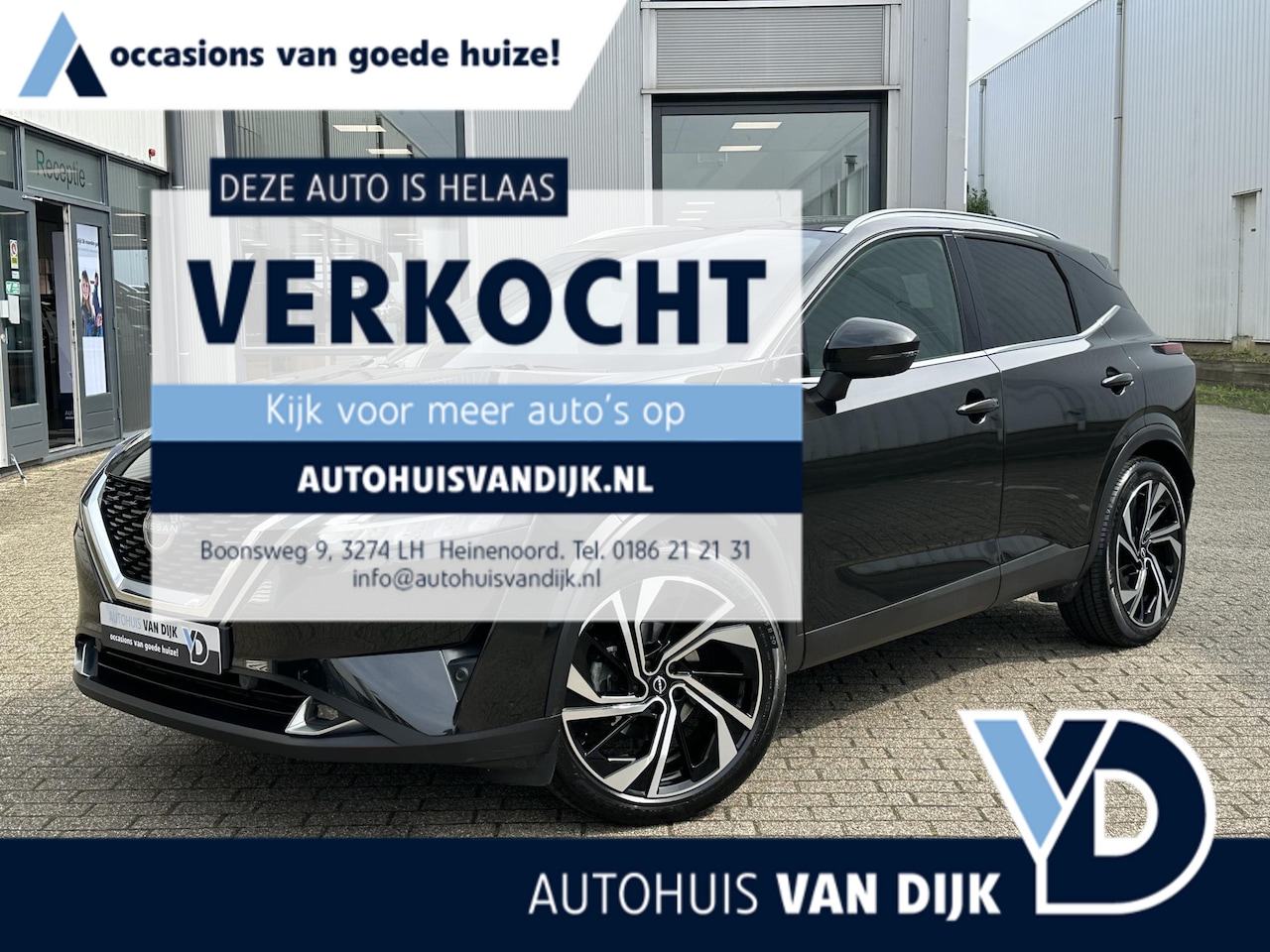 Nissan Qashqai - 1.3 MHEV Xtronic Tekna Plus !! EINDEJAARSPRIJS !! - AutoWereld.nl