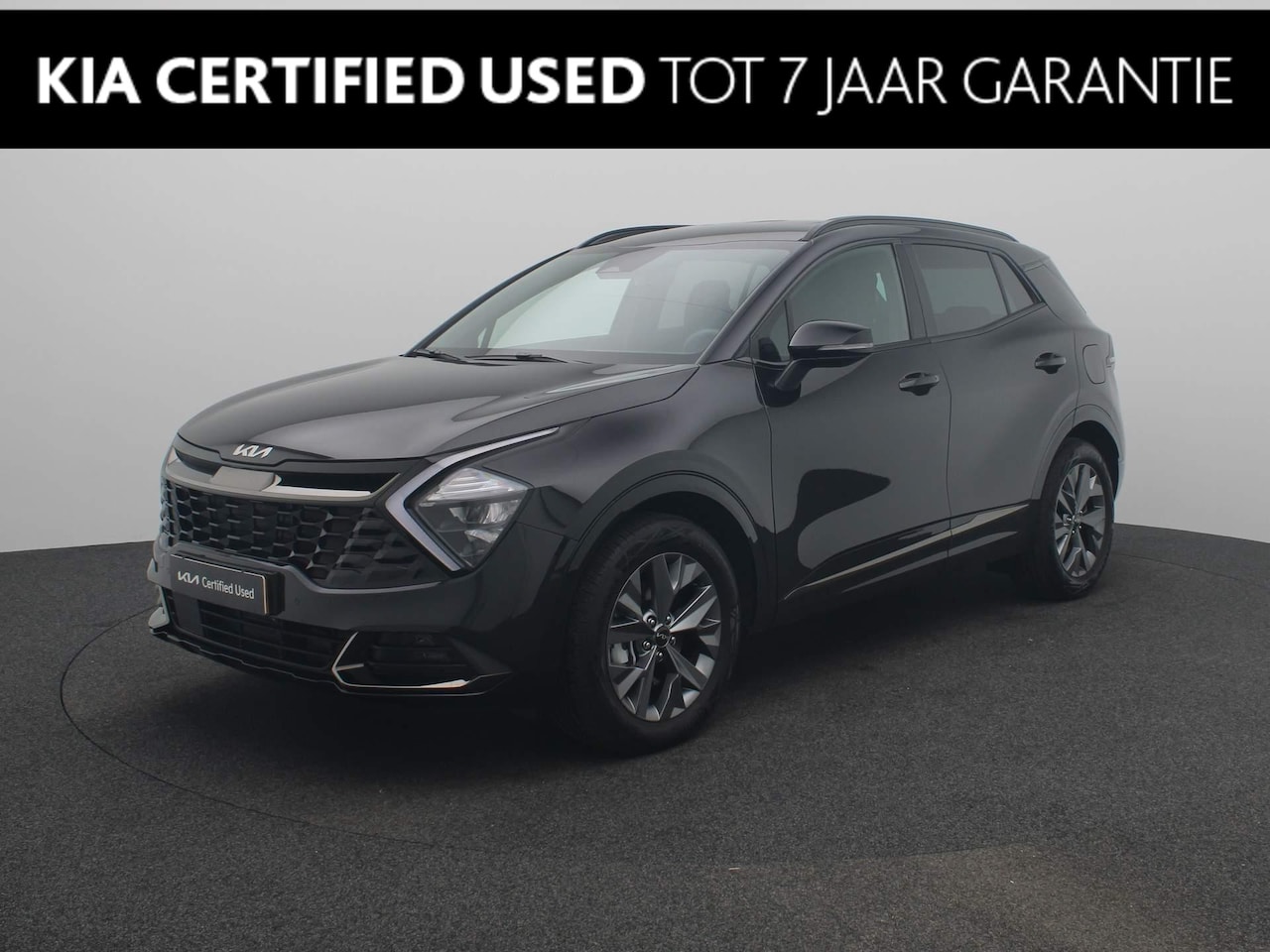 Kia Sportage - 1.6 T-GDi Hybrid Dark Edition | LED | Navigatie | Apple Carplay - Android Auto | Stoelverw - AutoWereld.nl