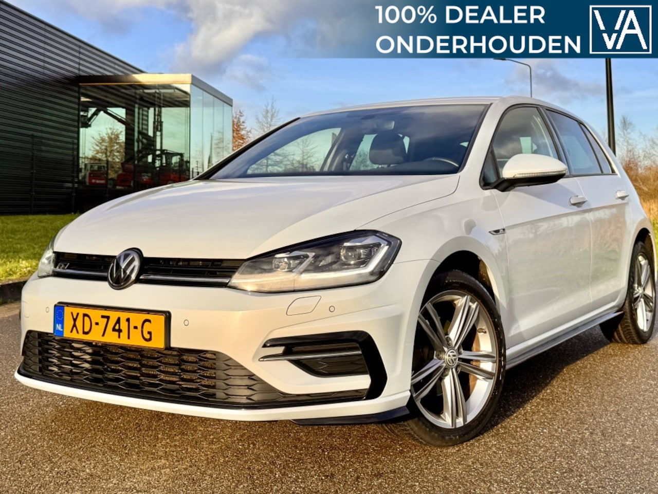 Volkswagen Golf - 7.5 1.0 TSI R-Line Led 1e Eigenaar - AutoWereld.nl