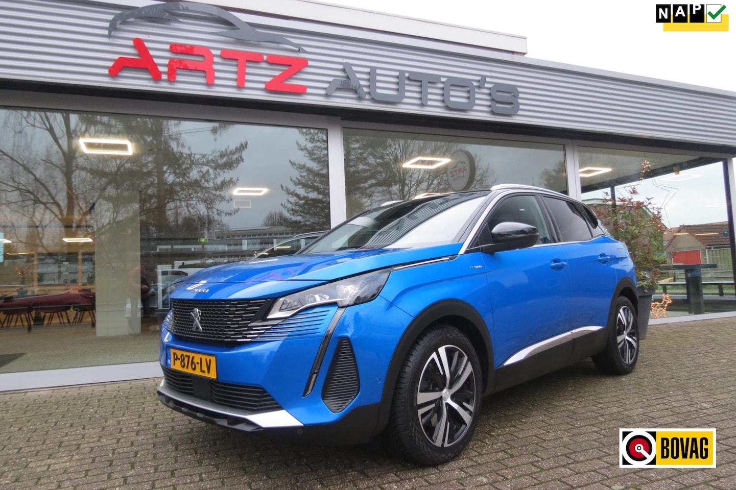 Peugeot 3008 - 1.6 Plug-in HYbrid 225 GT EAT8 l ACC l LED l BLIND-SPOT - AutoWereld.nl