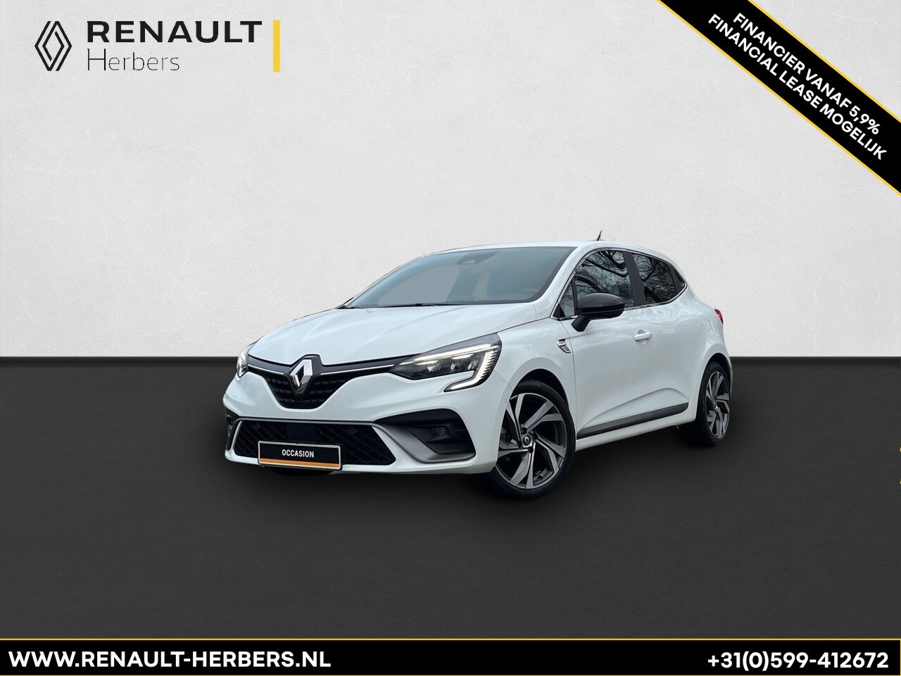 Renault Clio - 1.0 TCe R.S. Line CAMERA 360 / NAVI GROOT / ECC / CRUISE - AutoWereld.nl