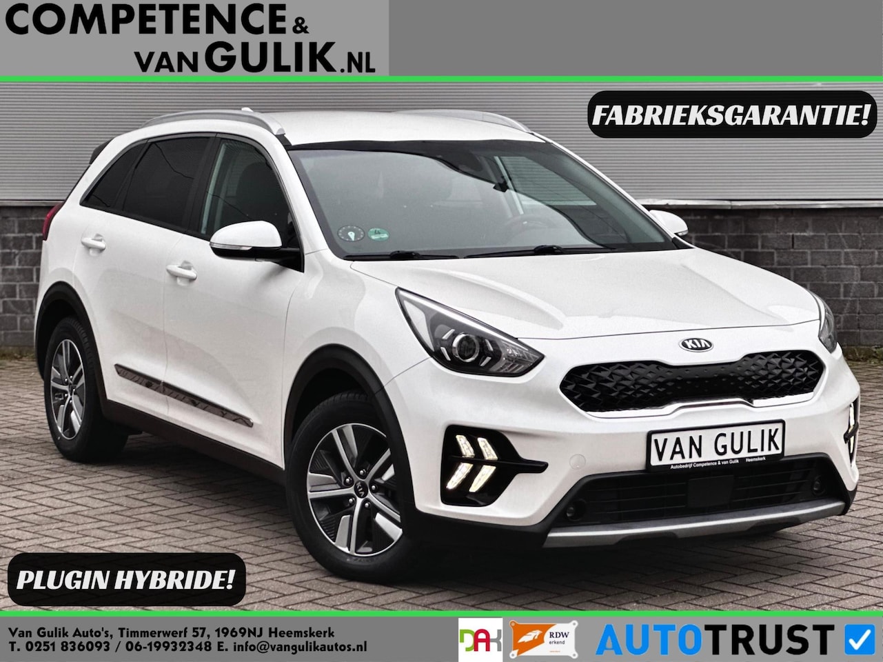 Kia Niro - 1.6 GDi PHEV DynamicLine | ACC | Camera | LED | Navigatie | - AutoWereld.nl