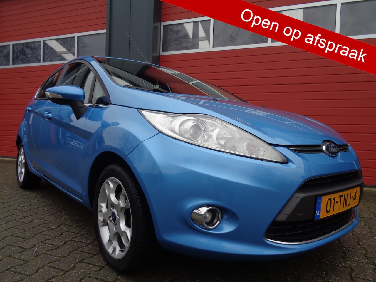 Ford Fiesta - 1.6 Titanium 1.6 Titanium,5Drs,Cruise,Clima,Mooie auto! - AutoWereld.nl