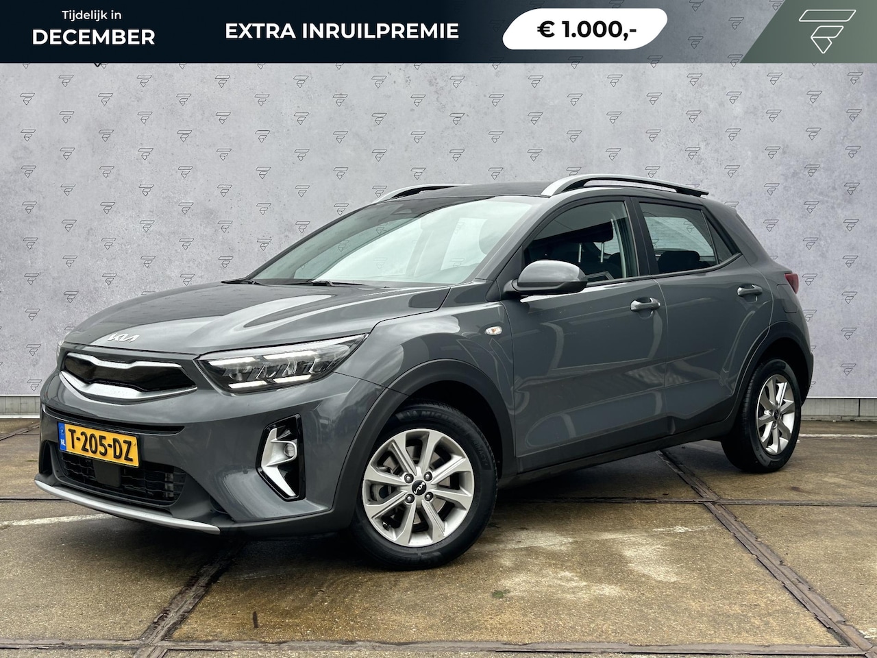 Kia Stonic - 1.0 T-GDi MHEV DynamicLine Automaat | Camera | Apple CarPlay/Android Auto | 16" Velgen | A - AutoWereld.nl