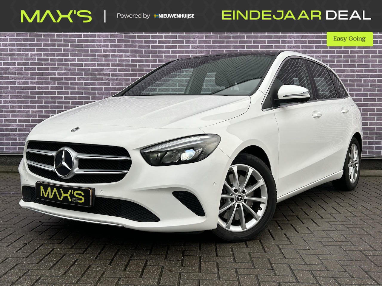 Mercedes-Benz B-klasse - 250 Premium | Pano | Leder | Navi | Parkeersensoren | Stoelverwarming | Camera | Cruise Co - AutoWereld.nl