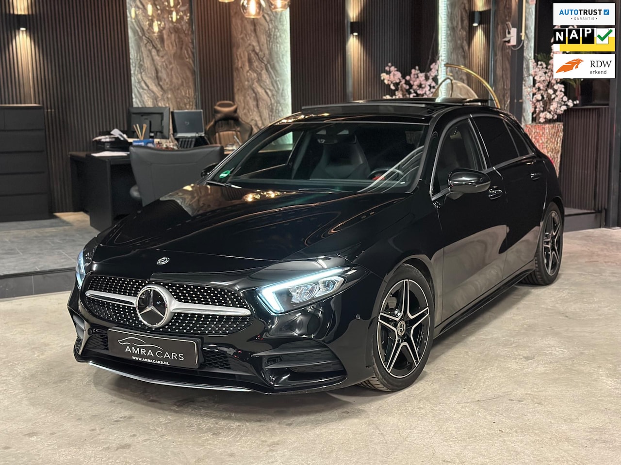 Mercedes-Benz A-klasse - 200 AMG|PANO|SFEER|BURMESTER|BOMVOL - AutoWereld.nl