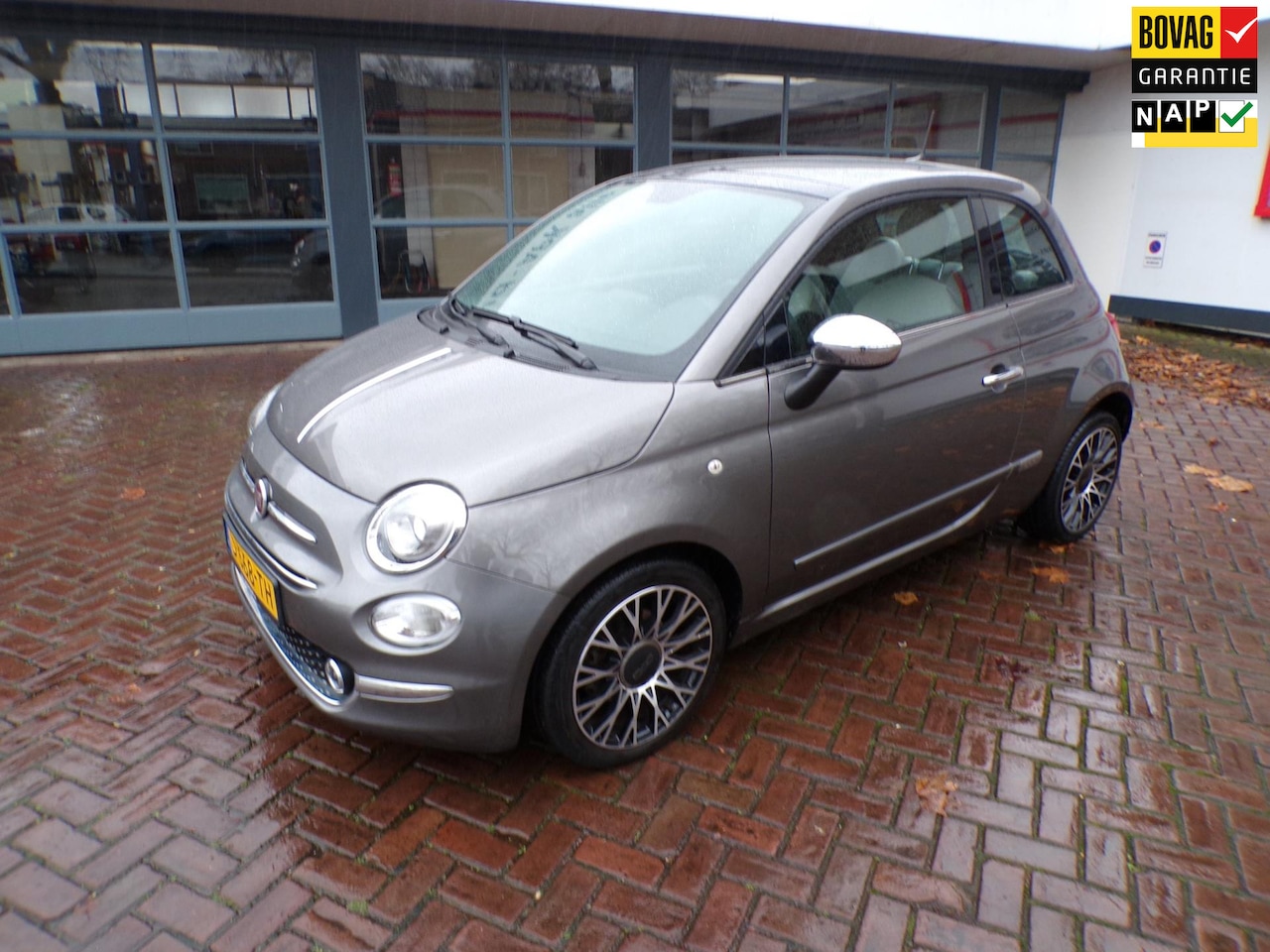 Fiat 500 - 1.0 Hybrid Star Navi./Elek.schuifdak/Apple car Play/Android/Climate control/16"LMV/Sportst - AutoWereld.nl