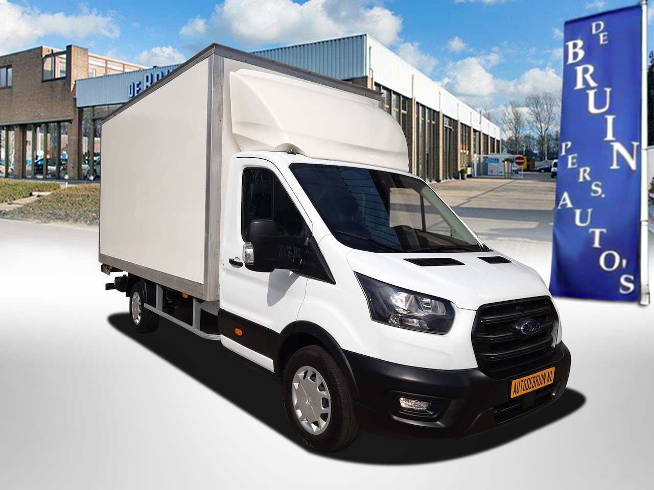 Ford Transit - 350 2.0 TDCI 130Pk L4 Trend Laadklep, Airco Cruisecontrol - AutoWereld.nl