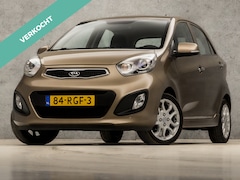 Kia Picanto - 1.0 CVVT Sport (5 DEURS, RADIO, BLUETOOTH, CLIMATE, XENON, LED ACHTERLICHTEN, SPORTSTOELEN