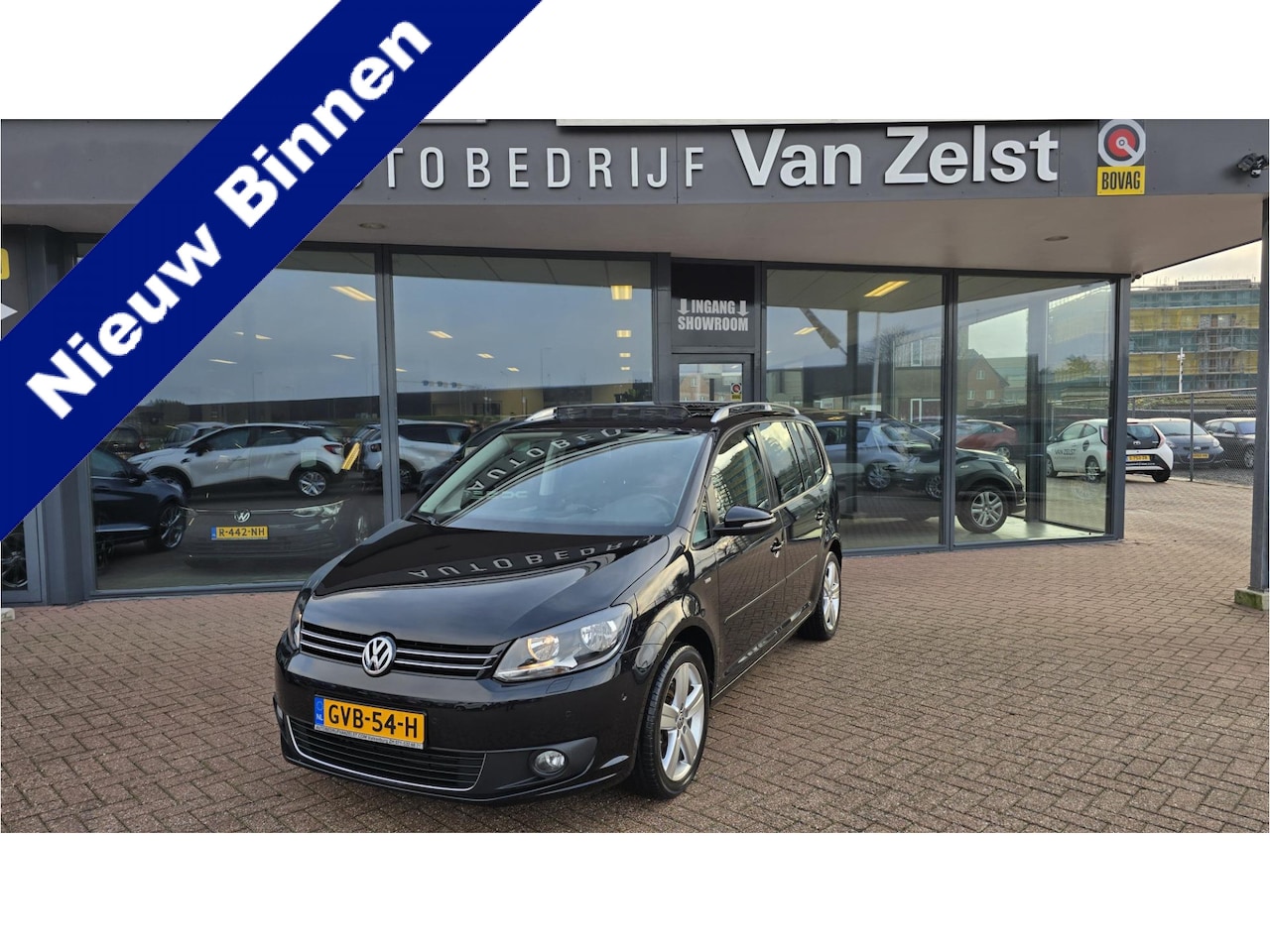 Volkswagen Touran - 1.4 TSI Highline 7p.*DSG*PANORAMA*Navigatie*Stoelverwarming*Cruise*Airco (automatisch)* Bo - AutoWereld.nl