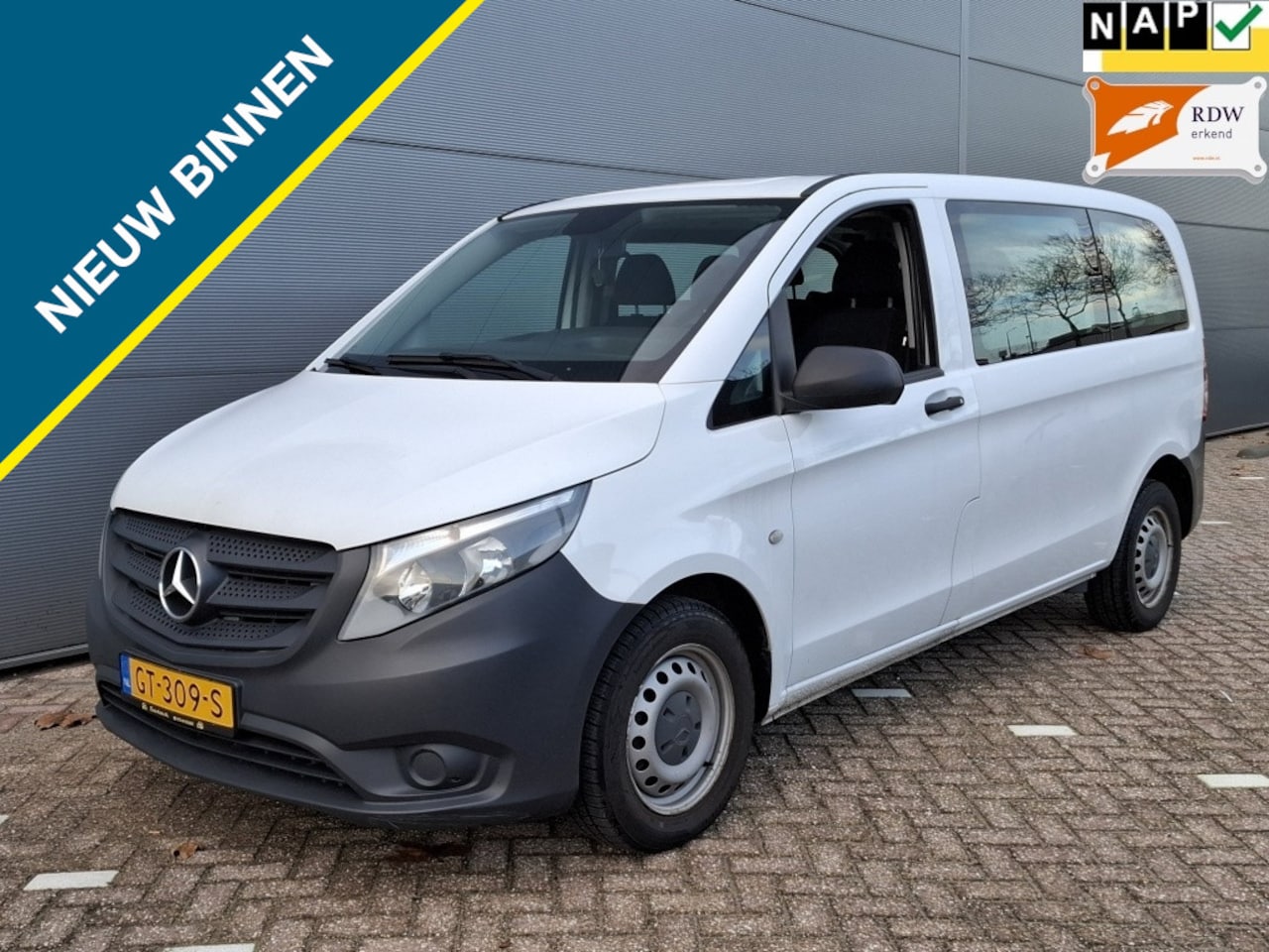 Mercedes-Benz Vito Tourer - 109 CDI BlueTEC Base Lang 9-Pers Nw APK - AutoWereld.nl