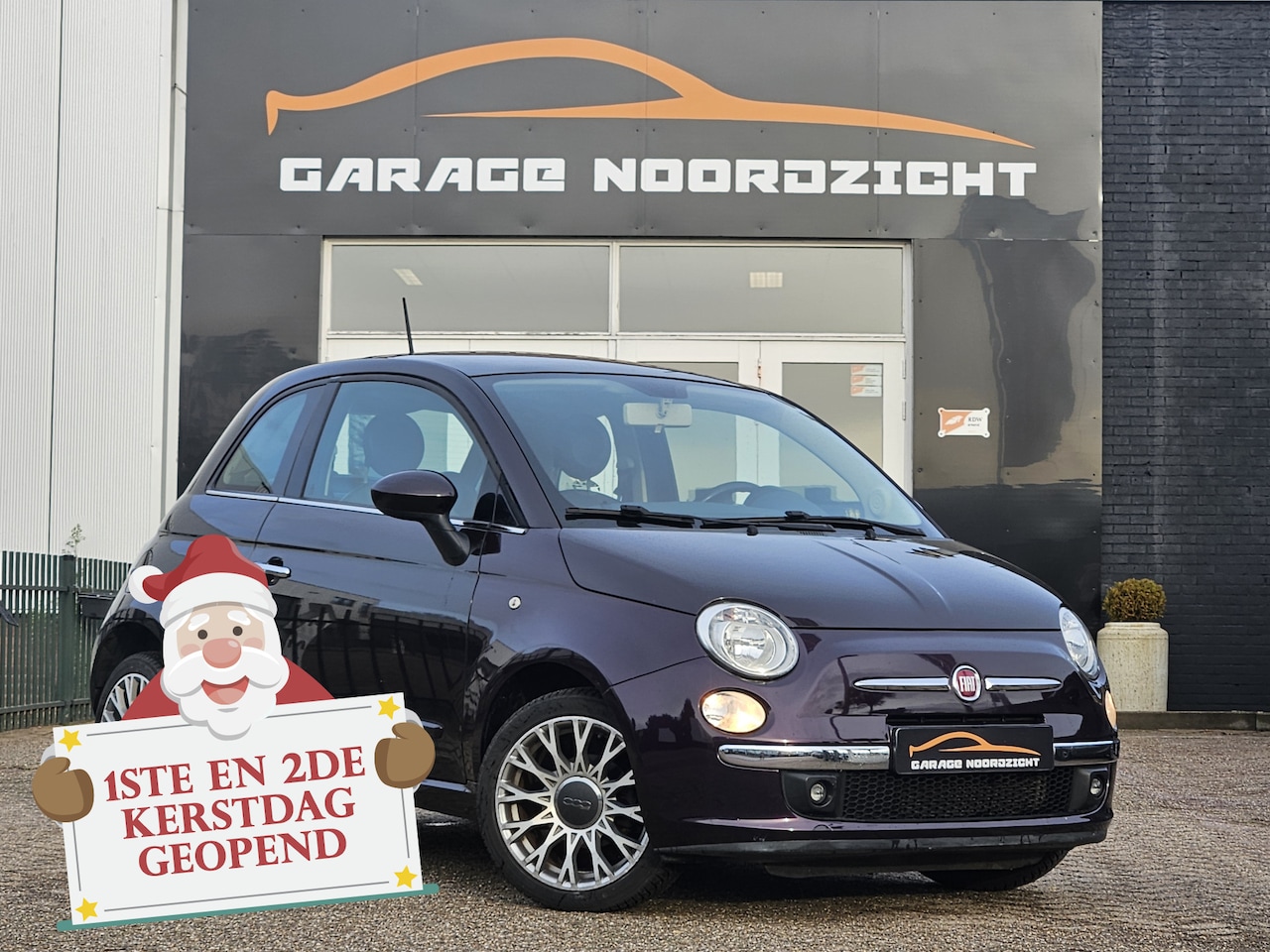 Fiat 500 - 1.2 Lounge PANORAMADAK|AIRCO|ELEKTRISCHE PAKKET|BLUE &ME|PDC ACHTER|16 INCH Maandag tot Vr - AutoWereld.nl