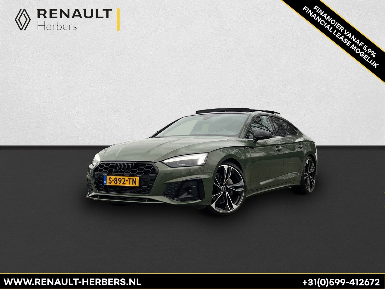 Audi A5 Sportback - 40 TFSI S edition Competition AUTOMAAT / PANO / B&O / MATRIX / - AutoWereld.nl