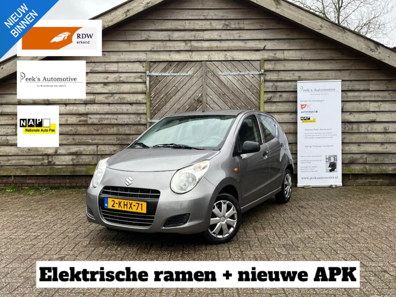 Suzuki Alto - 1.0 Comfort EASSS | Airco | Start/Stop | Elektrische ramen | Nieuwe APK | Nette auto!! - AutoWereld.nl