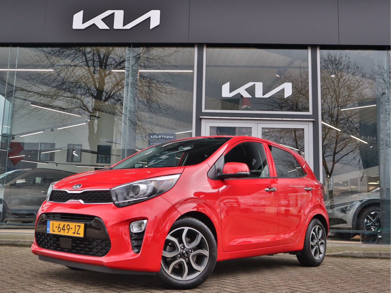 Kia Picanto - 1.0 DPi DynamicPlusLine ECC Cr.Control+Limiter Navi+Camera BT+USB Keyless 15"LMV 7jr.Garan - AutoWereld.nl