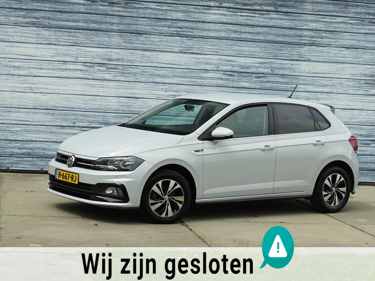 Volkswagen Polo - 1.0 TSI R-line Parkeersensor Carplay Velgen - AutoWereld.nl