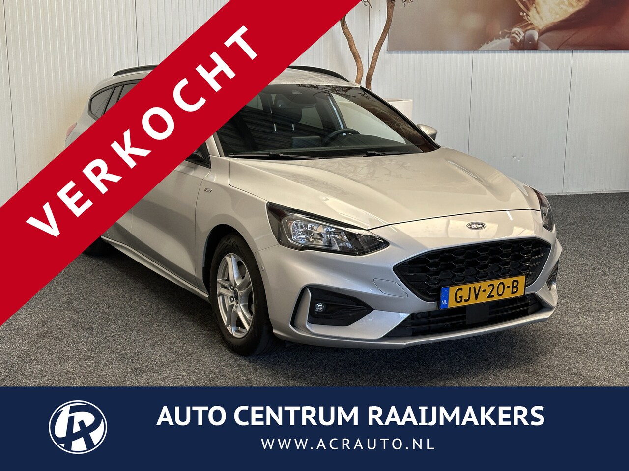 Ford Focus Wagon - 1.0 EcoBoost ST Line Business NAVIGATIE CRUISE CONTROL APPLE CARPLAY/ANDROID STUUR EN VOOR - AutoWereld.nl